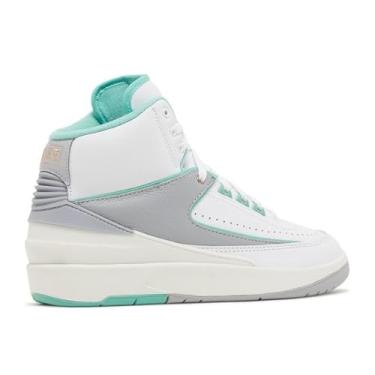Imagem de Jordan Tênis feminino retrô "Crystal Mint" FN6755-100, Branco/cristal menta/bronze vermelho metálico/cinza lobo/vela, 39