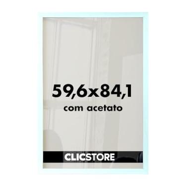 Imagem de Moldura p/Quebra Cabeça Grow Puzzle 1500 peças 59,6x84,1 cm Decoração Quadro Parede Escritório Game Office c/Acetato (Branco)