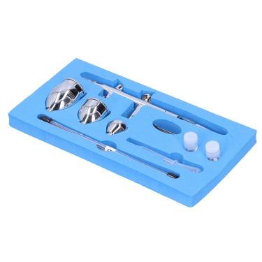 Imagem de Pistolas de Ar Comprimido para Pintura, Kit de Aerógrafo Com Calibre 0,2 Mm 0,3 Mm 0,5 Mm G1/8 Caneta Aerógrafo Pistola de Pintura Conjunto de Pintura Com Pincel de Ar para