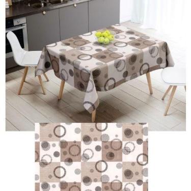 Imagem de Toalha De Mesa Térmica Quadrada  Plástico - Romance, 04, 2.10mx1.40m