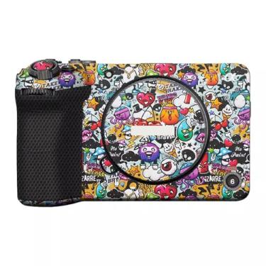 Imagem de Película protetora para câmera antirarranhões Película protetora para Sony FX30 (Graffiti White)