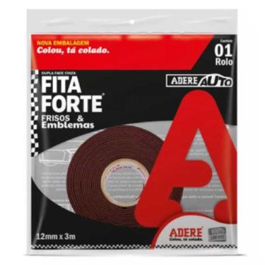 Imagem de Fita dupla face frisos e emblemas para carro 12mm x 3m - Adere