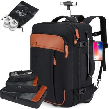 Imagem de Mochila de Rodinhas Lumesner Travel - 17.3" para Laptop - 40L