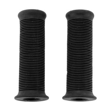 Imagem de Hihaha Capa universal de borracha antiderrapante para motocicleta, scooter, bicicleta, quadriciclo, preto, 1 par