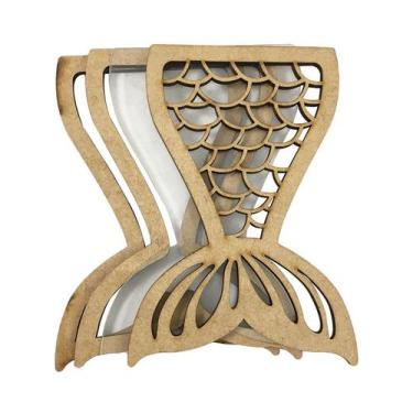 Imagem de Kit Shaker Box Calda Sereia P - 7 cm - SB04P - Ateliê Arte Coisas