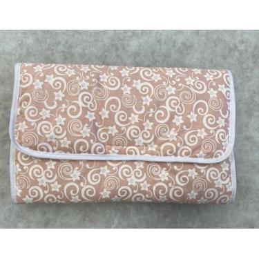 Imagem de Trocador Portátil com porta fralda  - Doce Encanto - Salmão - Jandis B