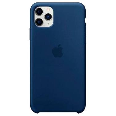 Imagem de Capa Capinha Case Silicone Aveludada Para iPhone 11 Pro - Linha de Cap