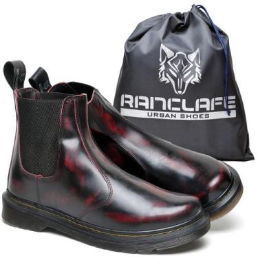 Imagem de Bota Coturno Cano Médio Chelsea Ranclafe - RANCLAFE CALÇADOS, Bordô, 3