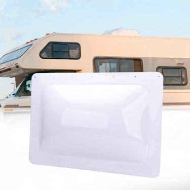 Imagem de RVGUARD Cúpula externa de substituição de claraboia para trailers e motorhomes, dimensão externa: 66 cm x 45 cm, dimensão da cúpula: 56 x 35 x 10 cm, impermeável, resistente a UV, fácil instalação,
