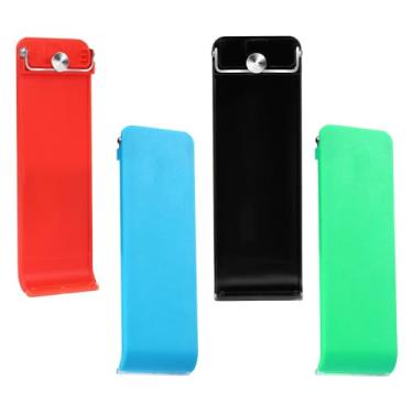 Imagem de N-KONGJIAN 4PCS Back Stand for Nintendo Switch, Back Shell Holder Kickstand Replacement for Switch, Replacement Stand for Switch (Black Blue Red Green)
