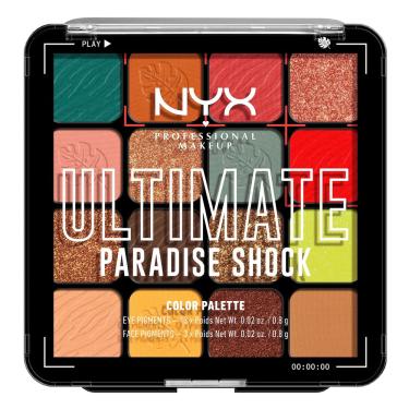 Imagem de Paleta de sombras nyx professional makeup Ultimate Paradise