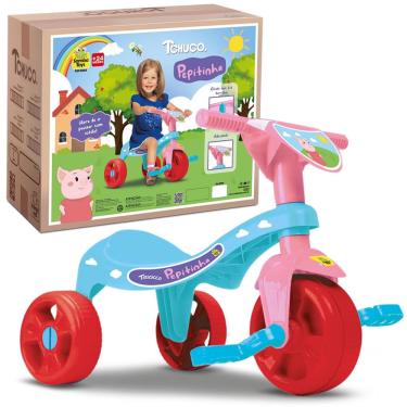 Imagem de Triciclo Velotrol Tchuco Pepitinha Motoca Velocípede - Samba