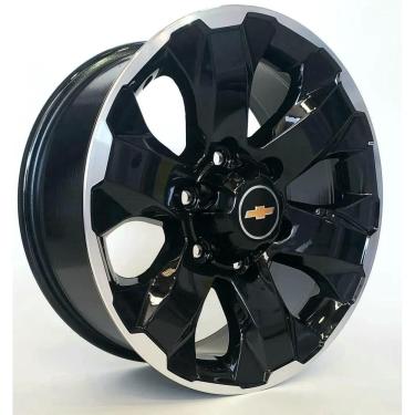 Imagem de Kit 4 Rodas Aro 17x7 6x139 S10 2021 bd Krmai S30