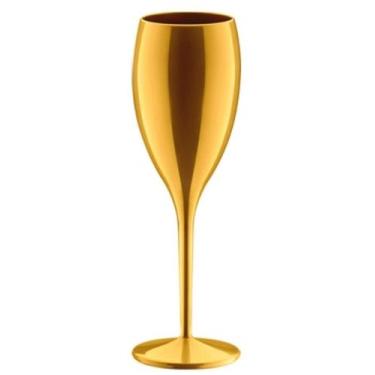 Imagem de Taça para Espumante 160ml (dourado marmorizado) - Boccati