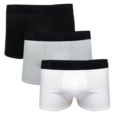 Imagem de Kit 3 Cuecas Masculinas Boxer Cotton Basic Wilson Colors, GG