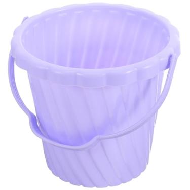 Imagem de DEARMAMY Balde De Praia Pequeno - Balde Multiuso Para Brincar Com Água E Areia Balde De Gelo Portátil Para O Verão Balde Para Misturar Tinta Artística (5 89 X 5 89 X 5 11 Pol. Cores