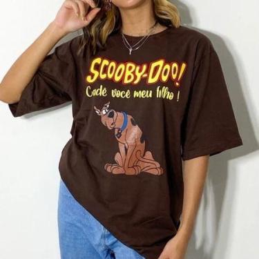 Imagem de T-shirt Max Oversized Camiseta Scooby-Doo Desenho Animado Unissex Conf