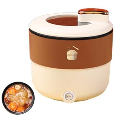 Imagem de Panela Elétrica Para Arroz, Pequena Panela de Arroz 1.8L, Panela Elétrica Multiuso para Cozinha, Eletrodoméstico Doméstico para Apartamento e Viagem