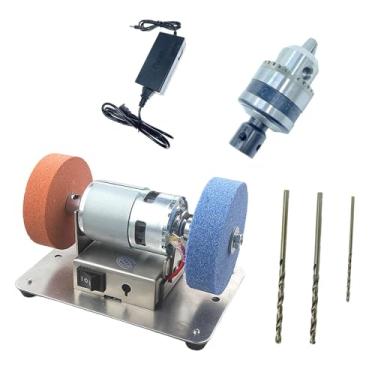 Imagem de Bothyi Mini Belém de Polhoer de Lardenha de Correia Bancrop Baixo Ruído Versátil Grinder da Ferramenta de Ferramenta para Madeira Diy Trabalhando, Fazendo