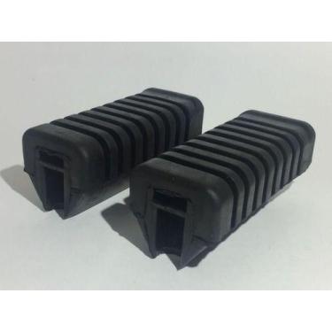 Imagem de Par Borrachas Estribo Shineray Xy 50Q Phoenix Smartfox - Smart Fox