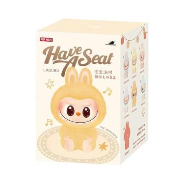 Imagem de POPMART POP MART Labubu Heart Macaron Vinil Face Blind Box Pelúcia Sen