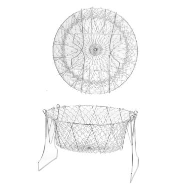 Imagem de Ｂｅｓｇａ Cesta para Fritadeira, Utensílios de Cozinha, Recipiente Profissional para Alimentos, Cesta para Batatas Fritas de Alto Desempenho, Ferramenta de Cozi, Redondo