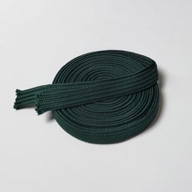 Imagem de FUQIUSHAN Seda Sintética/Algodão Ito Sageo Adequado Para Decoração De Cabo Espada Samurai Japonesa Katana Tanto (Verde Escuro)
