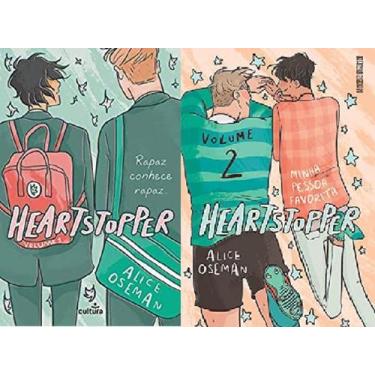 Imagem de Kit 2 Livros Heartstopper Dois Garotos, Um Encontro Volume 1 - Seguint