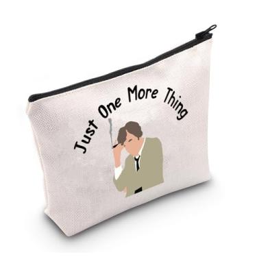 Imagem de Bolsa de maquiagem para amantes da série de TV Detective, Just One More Thing, presente de filme criminoso de assassinato para sua melhor amiga, Mais coisas, uso diário