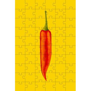 Imagem de Quebra-Cabeça Pepper de 120 peças em MDF - Coleção Tea e Amor