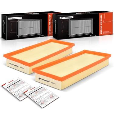 Imagem de A-Premium Filtro de ar do motor de 2 peças compatível com Mercedes-Benz S550 2012-2017, SL550 2013-2020, CLS550, E550, GL450, GL550, GLS550, G63 AMG, GLE63 AMG, S63 AMG e mais