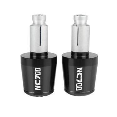 Imagem de Extremidades de manoplas de guidão de motocicleta, tampas de extremidade de manoplas, acessórios deslizantes de peso para NC700 NC700S NC700X NC750 NC750X NC750S