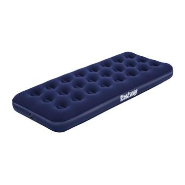 Imagem de Colchão Inflável Solteiro Single Flocked, Multicor, Duplo