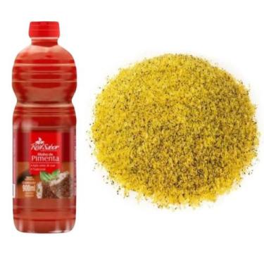 Imagem de Molho De Pimenta 900 ML + Tempero 1 Kilo Linha Premium - Mais Tempero,