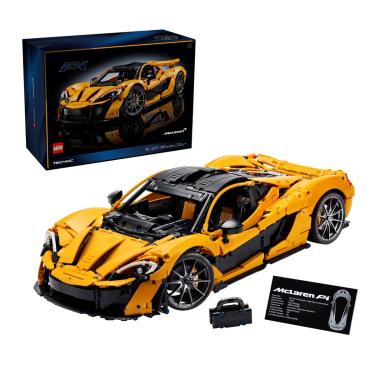 Imagem de Lego Technic Carro McLaren P1 Blocos De Montar 3893 Peças De Construção 42172