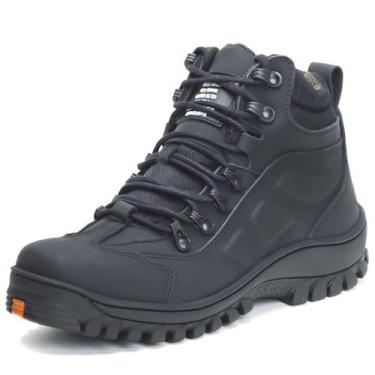 Imagem de Bota Coturno de Segurança em Couro com CA Palmilha em Gel Free Jump 19