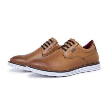 Imagem de Sapato Oxford Casual Masculino Esporte Fino Slim Moderno Palmilha EVA 