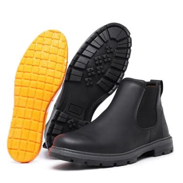 Imagem de Bota em Couro Master Boot Solado de Borracha Masculina-Masculino