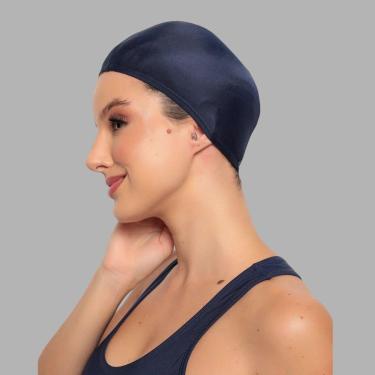 Imagem de Touca De Natação Para Hidro Mergulho E Praia-Feminino