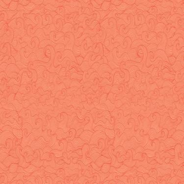 Imagem de Papel De Parede Adesivo Asiático Laranja 3m