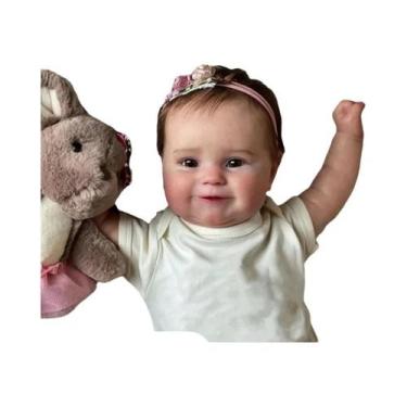 Imagem de Boneca Reborn De Silicone De 50cm, Banhável Na Água, Brinquedo De Simu