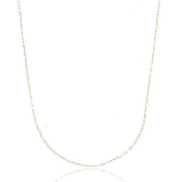 Imagem de Corrente Feminina Americana 50cm 1,2mm Ouro 18k 750 Amarelo