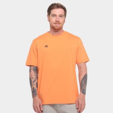 Imagem de Camiseta Umbro Chess Waves Masculino, Laranja, P