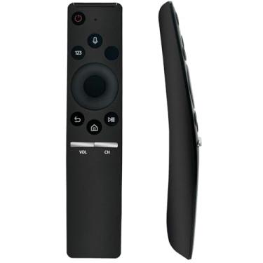 Imagem de Controle remoto de substituição por voz BN59-01274A aplicável para Smart TV Samsung UN43MU6300F UN49MU6500F UN49MU7000F UN49MU8000F UN75MU8000F UN75MU9000F UN82MU8000F QN55Q6FAMFXZA A32M5 500AS