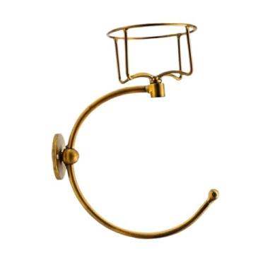 Imagem de Generic Anel de toalha, porta-toalhas, decoração, suporte de velas para banheiro, casa, fazenda, hotel