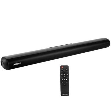Imagem de Soundbar AIWA AWSBH20 2.0 de 40 watts RMS com Bluetooth HDMI e USB Biv