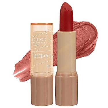 Imagem de Batom Matte Maquiagem | Batom Hidratante Lip Glaze com Acabamento Matte,Brilho labial textura cremosa alta saturação para uso diário, meninas, mulheres, festas, ideias para Hersil