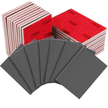 Imagem de Esponja de lixar Necosthua 3000 Grit 20 unidades 7x10x0,5 cm