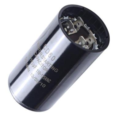 Imagem de Capacitor de partida do motor Seentech 161-193uF 110-125VAC redondo