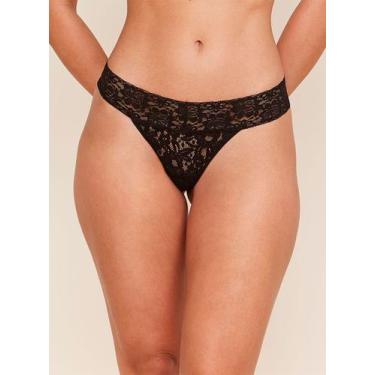 Imagem de Calcinha Fio Dental Hope L3773 Rendada T. P/EG, P, Pto, Preto